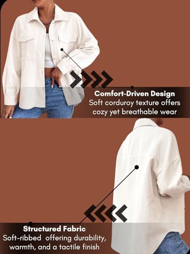 Image of GRECIILOOKS Women Poly Lycra Standard Length Oversized Jacket Korean Style Casual Outerwear | Streetwear Party Jacket with Trendy Loose Fit Casual Shirt