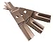 Murray 492117MA 46-Inch High-Lift Blade Set for Lawn Tractors for Lawn Mowers