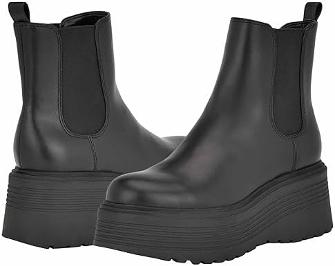 Nine West Women's George Ankle Boot, Black 001, 8.5 | Image 5