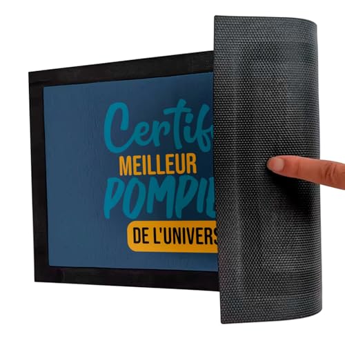 Paillasson bleu Pompier de l'univers cadeau idéal pompier volontaire - 5