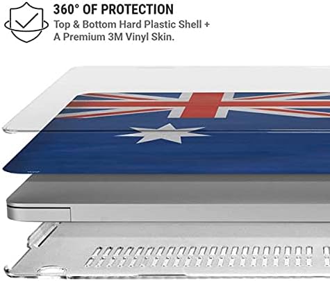 Skinit Case + Skin Compatible with MacBook Pro 16in (2019-20) Originally Designed Australia Flag Distressed Design