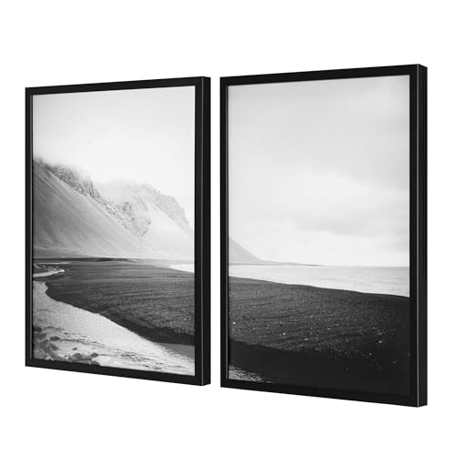 American Art Decor Molten Memories 2-Piece Framed Photographic Wall Decor