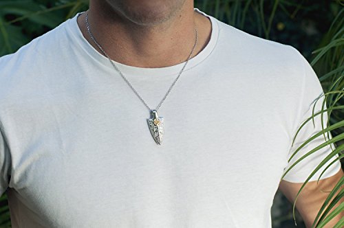 Hawaiian Jewelry By Austaras - Arrow Head Pendant With Honu Turtle - Good Luck Around Your Neck #TOP5