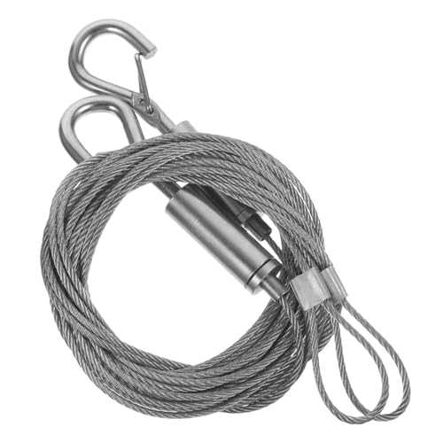 ANDRESLAD 2piezas Cordón Para Marcos De Fotos Cable Acero Inoxidable Suministros Para Bricolaje Colgador De Fotos Resistente