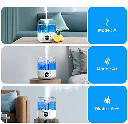 HUMIDIFICADOR DE AIRE PARA BEBÉ NIÑO, ANIMALES & PLANTAS | HUMIDIFICADOR DE ULTRASONES SILENCIOSO Y AJUSTABLE | PARA HABITACIÓN Y GRAN PIEZAS | SIN BPA | PARADA AUTOMÁTICA | MARCA ESPAÑA - imagen 6