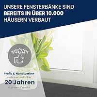 TJ Fensterbank Innen Kunststoff Graphit Optik / 10 x 180 cm Fensterbank inkl. Seitenabschluss/PVC Fensterbank nach Maß/Fensterbank Innen kratzfest und feuchtigkeitsundurchlässig – Ansicht 4