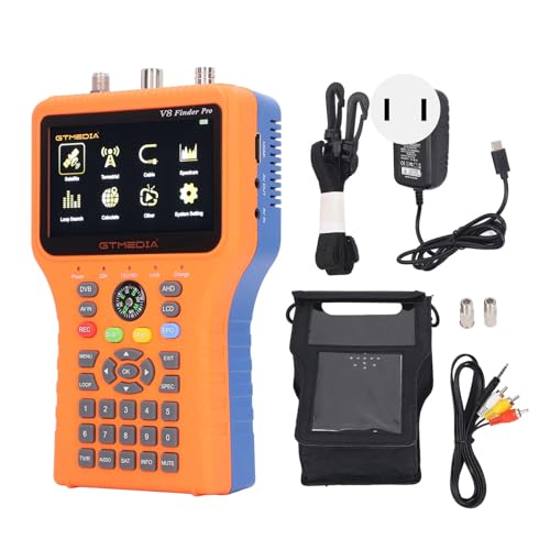 Satellite Finder, V8 Finder PRO FTA DVB S2X Meter Digital