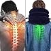 Cervical Neck Traction Device by ESSORT, 4 Layers Inflatable Adjustable Neck Brace Stretcher Posture Corrector, Air Pump Neck Support, for Neck Pain Relief, Spine Alignment (Steel Ball Air Stopper)
