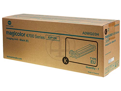 Tambour Konica Minolta IUP-12 K noir original de 30000 pages pour imprimante Magicolor 4750 DN