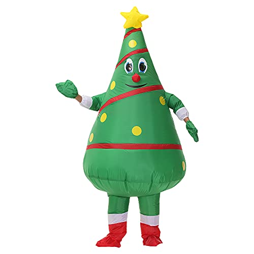 eLUUGIE Inflatable Christmas Costume Halloween Costume Cosplay