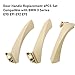 Jaronx Compatible with BMW 3 Series Door Handle E90/E91/E92/E93 2004-2011, 6PCS Interior Left and Right Door Pull Handle Replacement Set for BMW 318i,320i,323i,325i,328i,330i,335i(Beige)