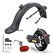 Imagen de Gleamydot Guardabarros Trasero para Xiaomi Electric Scooter Mijia M365 1S Essential Pro 2 Adultos Patinete Electrico Acrilonitrilo butadieno estireno Accesorios con Luz y Soporte