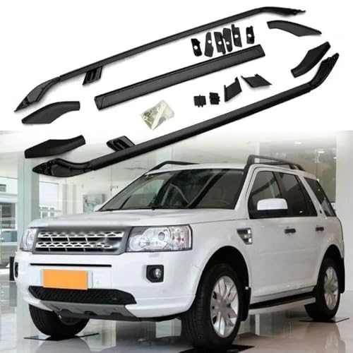 Barres de toit Freelander 2 LR2 transversales aluminium pour coffre auto