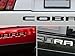 SF Sales USA Black Rear Bumper Letter Inserts for Mustang Cobra 2003-2004 Not Decals