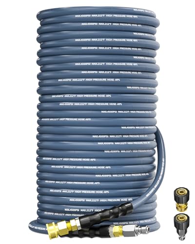 Pressure Washer Hose 200FT 3/8" for Cold/Hot Water