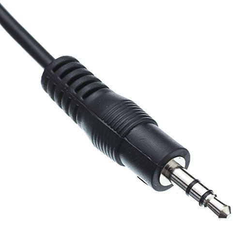Cable de extensión estéreo 3.5mm macho a hembra 25 pies miniatura 3