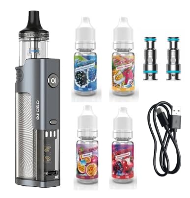 elfbar nachfüll pod läuft aus Cigarette Electronique Kit Complet E Cigarette et 4x10ml E liquide - pod  4ml Batterie 2000 mAh - sans nicotine sans tabac