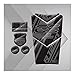 WHMY Protezione Serbatoio Adesivi Autoadesivo in Resina 3D per Il Serbatoio del Gas del Motociclo per B&MW R1250GS R 1250 GS ADV Avventura 2019-2021. (Color : 7)
