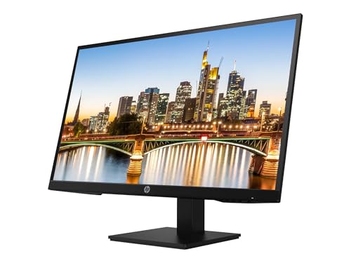 Image of HP P27h G4 27 Inch FHD IPS LED-Backlit LCD 2-Pack Monitor Bundle with HDMI, Integrated Speakers, Blue Light Filter, Dual Monitor Stand, MK270 Wireless Keyboard and Mouse, Gel Pad