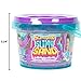 SLIMYSAND by Horizon Group USA, 1.5 Lbs of Stretchable, Expandable, Moldable Cloud Slime, Non Stick, Slimy Play Sand in A Reusable Bucket, Purple- A Sensory Activity