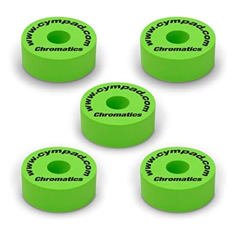 Cympad 40/15mm Chromatics Set - Green (Pack of 5) Cover