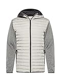 Chaqueta con cuello alto y capucha