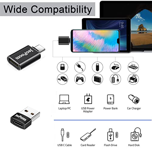 JeoPoom Adattatore da USB C a USB, Adattatore USB