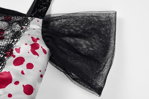 Disfraz de Novia Zombie Fantasma para Niñas con Velo y Flor miniatura 6