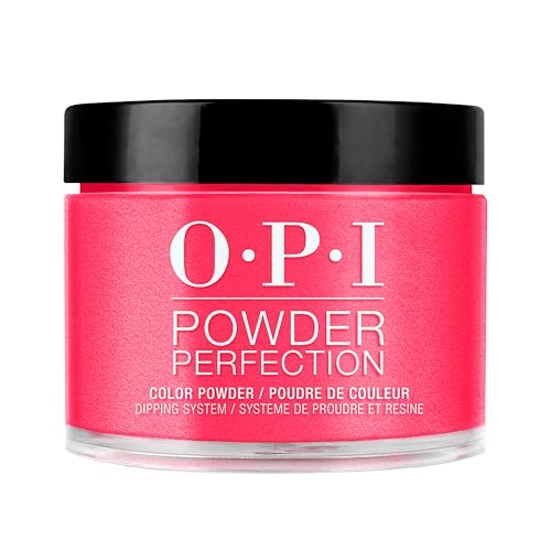 OPI Powder Perfection Bright Where I Belong! | Semi-Sheer Bright Warm Coral Pink | Nail Dipping...