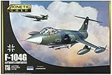 Scala 1:48. 48083 F-104G Germany Air Force And Marine in 1:48