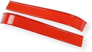 ABS Plastic Compatible for Great Wall Tank 300 2022 2023 Car Tailgate Left and Right Rear Corner Guard Trim Strip Exterior Accessories(Orange 2pcs)