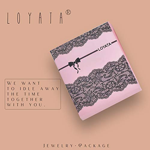 Loyata Double Hoop Earrings Gold Open C Shape Circle Diamond Cubic Zirconia 14K Gold Filled Small Simple Hypoallergenic Illusion Jewelry Gift For Women #TOP5