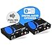 OREI Audio Over Cat5e/6 Extender Upto 900 Feet - Extend Digital Optical Coxial Toslink Signal Over LAN Ethernet Power Over Cable for Long Distance Extension Dolby Digital, DTS 4.1, DTS-HD, PCM