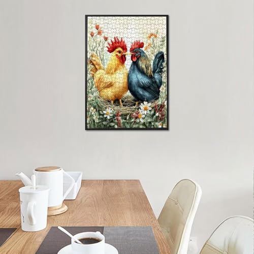 Puzzle 5000 Piezas Pollo Gemelo Rompecabezas Adultos Desafiante 2