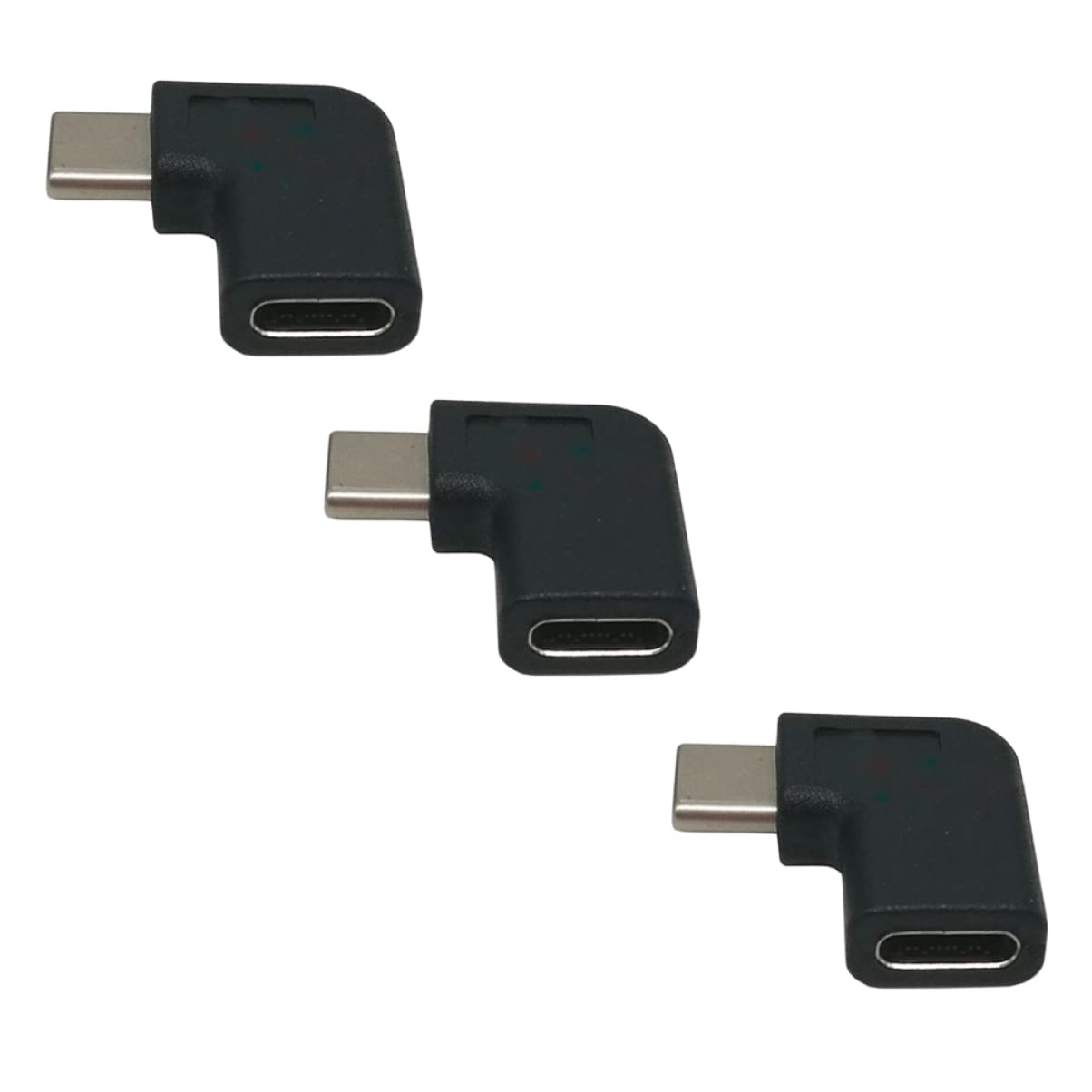 Gatuida 6pezzi Adattatore Usb c Angolo Maschio Femmina Estensione Usb Per Laptop Tablet e Smartphone Trasferimento Dati Design Compatto e Facile Da Utilizzare