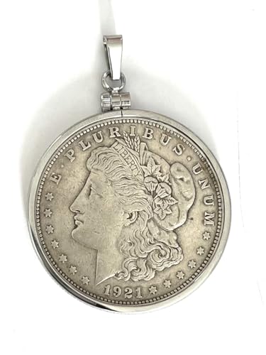 Stainless steel Coin Bezels For 38mm Silver Dollars Morgan, Peace, Ike, Coin (Will not tarnish)3