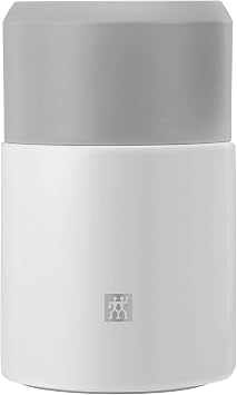 Zwilling Thermo Yemek Kavanozu, Paslanmaz  elik, Beyaz-Gri, 700 ml