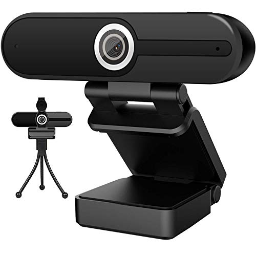 4K Webcam,iTecFree Web Cam 8MP Web Camera Plug and Play USB Webcam with Tripod and Privacy Cover, HD Streaming Webcam for Desktop Laptop Mac PC Webcam 1080P for Gaming Video Call Recording