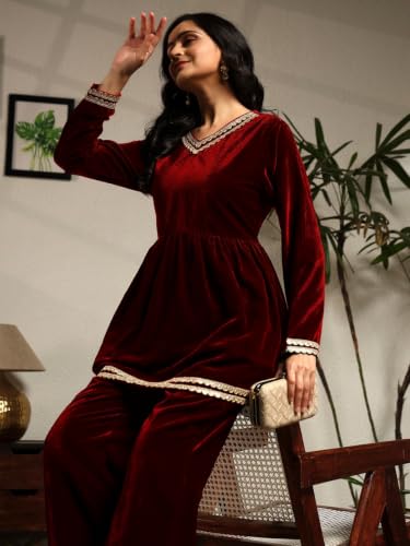 Leriya Fashion velvet co-ord set – image 4