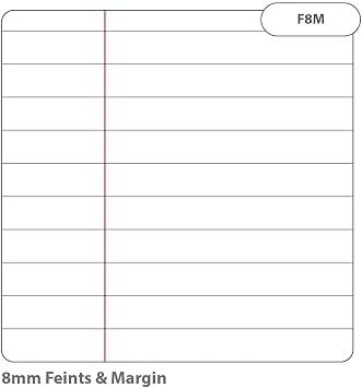 RHINO A4 Exercise Book 80 Page Red F8M (Pack of 10)