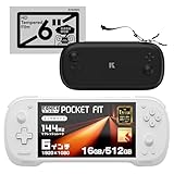 KONKR Pocket Fit コンカーポケットフィット 国内正規版 6インチ（1920ｘ1080 144Hz）液晶搭載 Androidゲーム機 ホールジョイスティック ゲーミングタブレット 周辺機器バンドル