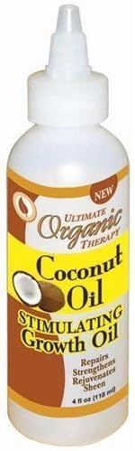 Organics Coconut Oil Stimulating Growth Oil 120ml by Ultimate Organics