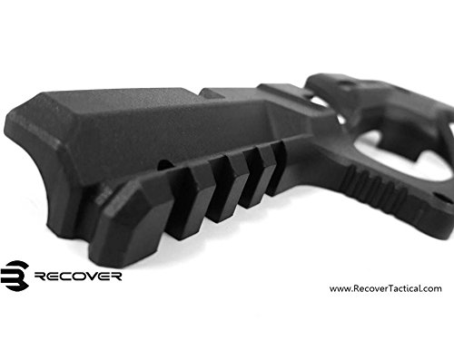 Recover Tactical BC2 Grip & Rail System for Beretta 92 M9 Series Pistol, Black