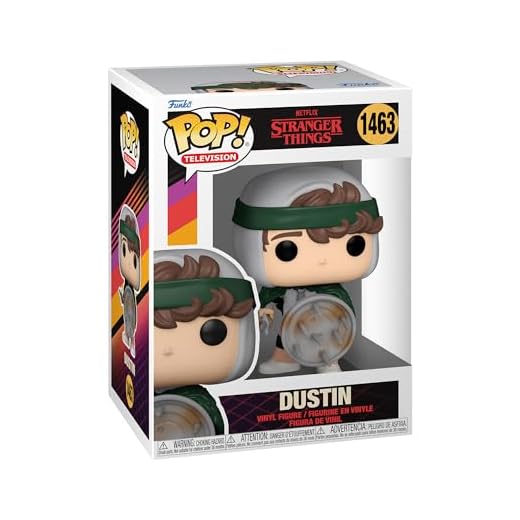 Funko Stranger Things Season 4 - Dustin with Shield