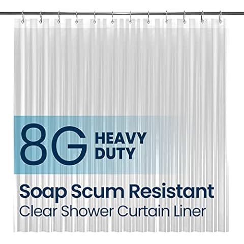 Cortina de Ducha LiBa PEVA 8G Impermeable Cover