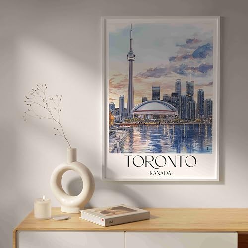 Impression d'art supérieure Toronto affiche de qualité format A2 - 6