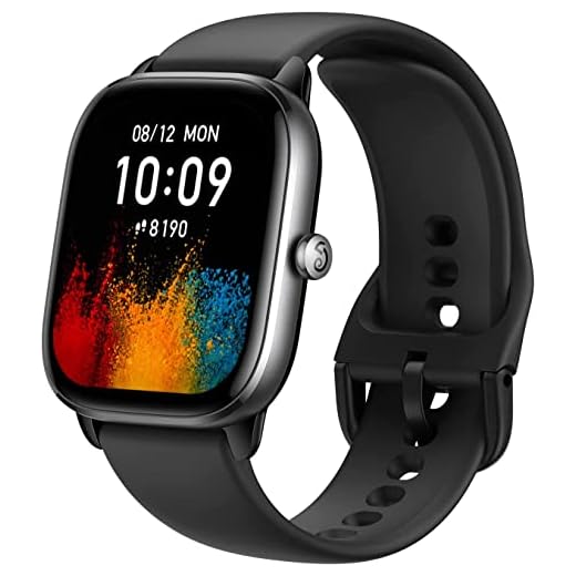 Amazfit GTS 4 Mini, Modelo: W2176OV1N, Cor: Preto meia-noite