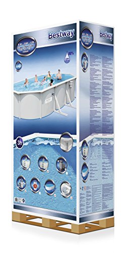 Bestway Hydrium Piscina ovale 610x360x120 cm