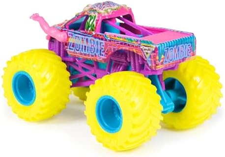 Monster Jam 2026 Official 1:64 Diecast Truck Series 45 Cyberflare Zombie - 2