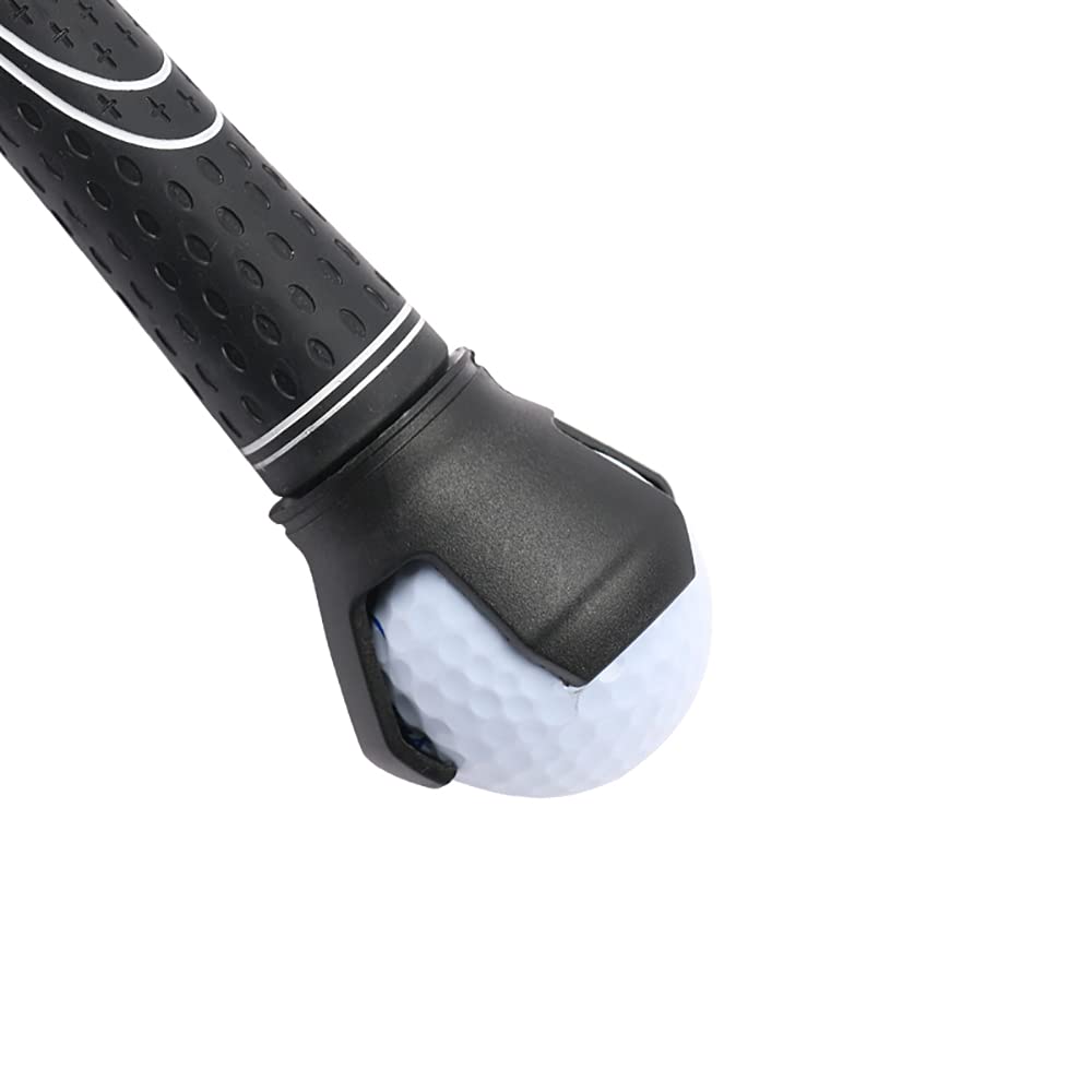 2 Pz Palla da Golf Pick Up Retriever Grabber Artiglio Sucker Tool 3-Prong Ventosa Ball Grabber Claw Ball Golf Accessorio (Colore: Nero)